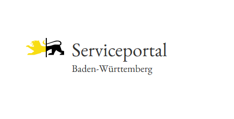 Bild zeigt das Logo des Serviceportals Baden-Württemberg