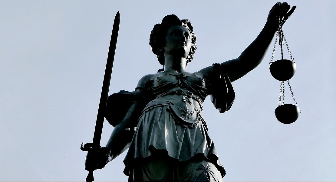 Statue einer Justitia